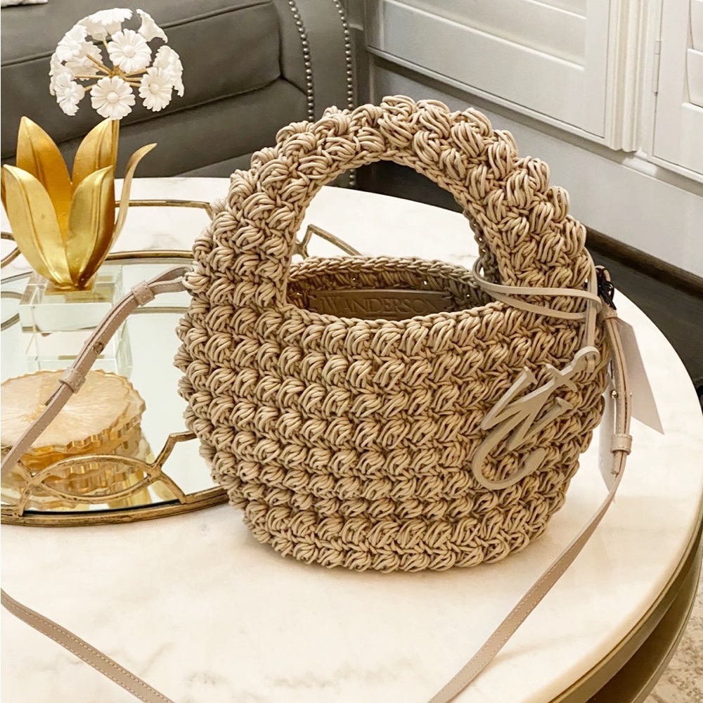 JW Anderson Popcorn Basket Crossbody Bag - Picture 10 of 14
